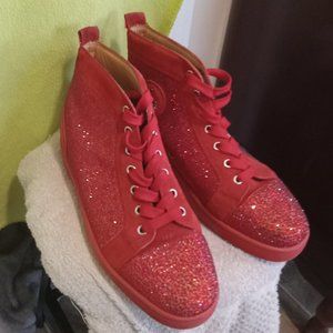 Red Christian Louboutin  men's shoes